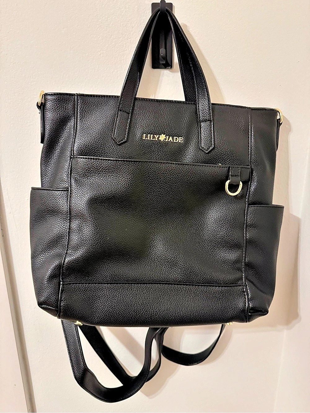 Lily Jade Brittany Convertible Tote Black